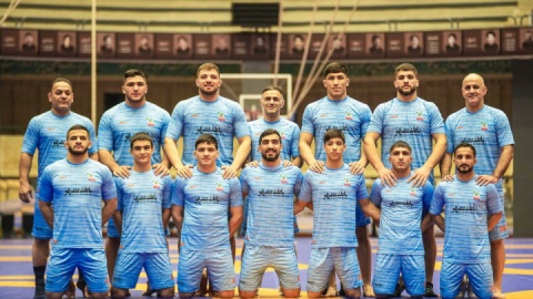 تیم منتخب کشتی آزاد در جام یاشاردوغو سوم شد