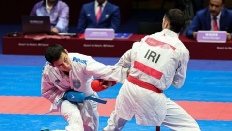 قهرمانی ایران در لیگ جهانی کاراته