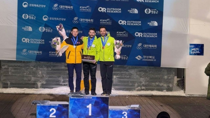 صفدریان نشان طلای جام جهانی یخنوردی را کسب کرد