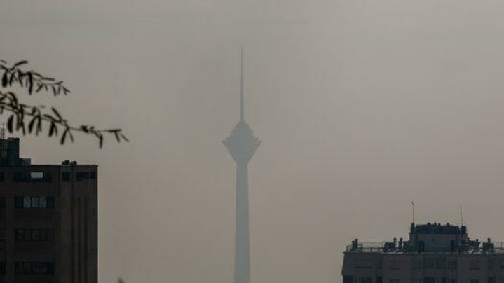 هوای تهران در وضعیت نارنجی و آلوده است