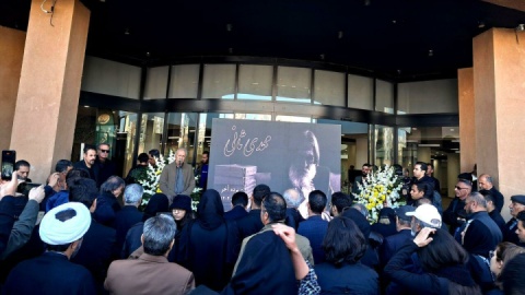 تشییع پیکر زنده‌یاد استاد «مهدی ثانی» هنرمند پیشکسوت کرمان