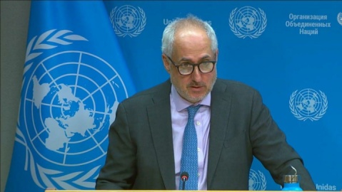 بی اعتنایی سخنگوی سازمان ملل درباره نقش آمریکا در ناآرامیهای اخیر ایران