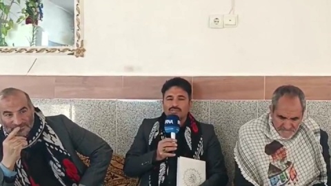 فیلم/ عشایر رحمتی کرمانشاه: اغتشاشگران را محکوم می‌کنیم