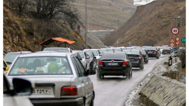 ترافیک پر حجم در مسیر رفت و برگشت محورهای شمالی کشور