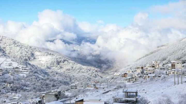 صدور هشدار نارنجی هواشناسی درپی آغاز بارش برف و باران در نواحی شمال غرب کشور