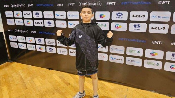 تنیس‌روی‌میز نوجوان ایران نایب قهرمان شد