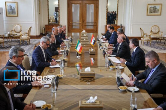دیدار وزرای امور خارجه عراق و ایران