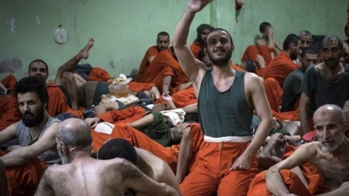 مسئولیت فرار داعش از زندان ، با نیروهای قسد است