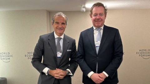 گفت‌وگوی گروسی و وزیر خارجه هلند در مورد برنامه هسته‌ای ایران