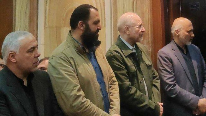 حضور رئیس مجلس در مراسم بزرگداشت شهید امنیت فرج‌الله شوشتری