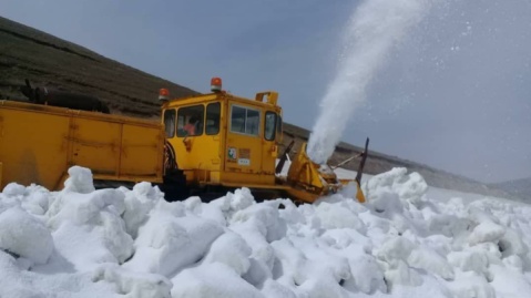 محور مواصلاتی فیروزکوه بازگشایی شد
