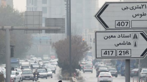 تنفس هوای ناسالم برای گروههای حساس در تهران