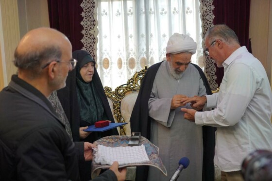 دیدار نمایندگان رهبر معظم انقلاب و رئیس بنیاد شهید و معاونان با جانبازان