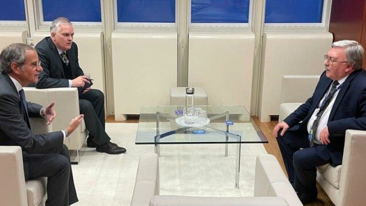 رایزنی اولیانوف و گروسی درباره ایران و اوکراین