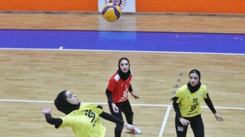 تیم والیبال زنان مقاومت شهرداری تبریز به رتبه دوم رسید