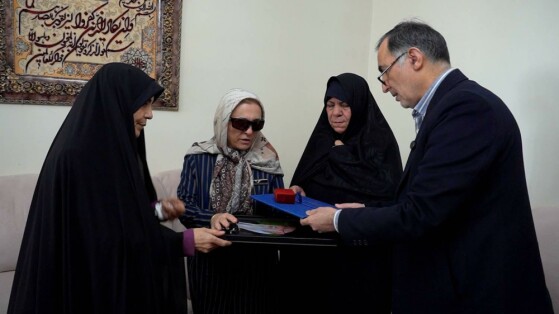 دیدار نمایندگان رهبر معظم انقلاب و رئیس بنیاد شهید و معاونان با جانبازان