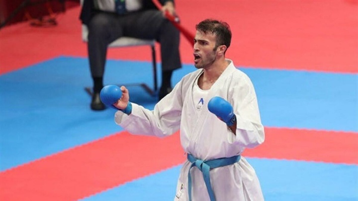 بهمن عسگری به مدال برنز لیگ جهانی کاراته وان رسید