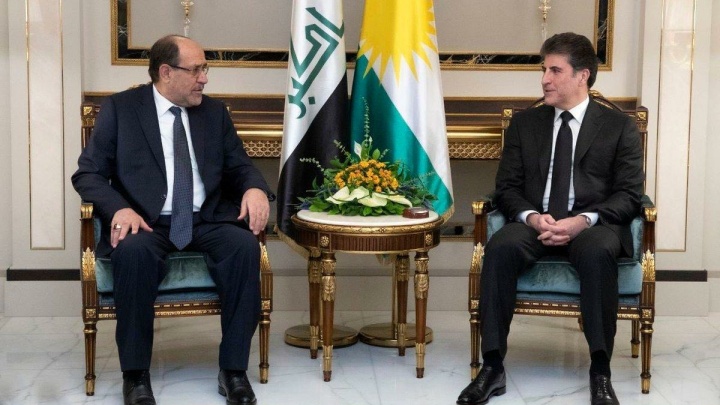 استقبال بارزانی از نخست وزیری نوری المالکی