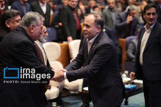 مراسم تجلیل از برگزیدگان ملی بخش کشاورزی