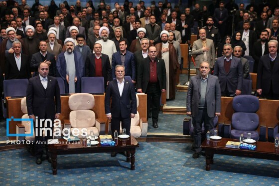 مراسم تجلیل از برگزیدگان ملی بخش کشاورزی