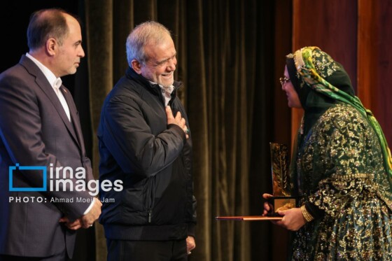 مراسم تجلیل از برگزیدگان ملی بخش کشاورزی