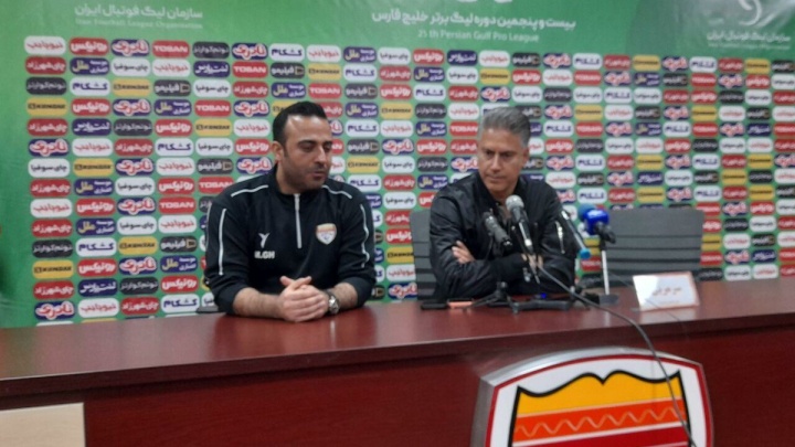 سرمربی فولاد: برد پرسپولیس حاصل تلاش و تمرین متمرکز بود