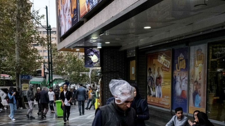 وزش باد شدید و افزایش نسبی دما در تهران