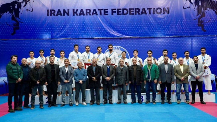 مدال‌آوران کاتای تیمی قهرمانی کشور معرفی شدند