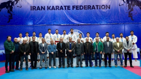 مدال‌آوران کاتای تیمی قهرمانی کشور معرفی شدند