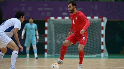 صعود فوتسال ایران به مرحله حذفی با عبور از عربستان