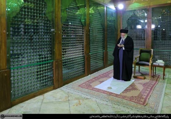 آغاز جشن‌های چهل‌وهفتمین سالگرد پیروزی انقلاب اسلامی با حضور رهبر انقلاب