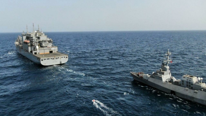 رزمایش مشترک اسرائیل و آمریکا و انگلیس در شرق مدیترانه