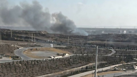 علت برخاستن دود گسترده در پرند چه بود؟