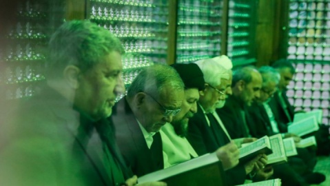 گزارش تصویری/ تجدید میثاق هیأت دولت با آرمانهای امام راحل (ره)