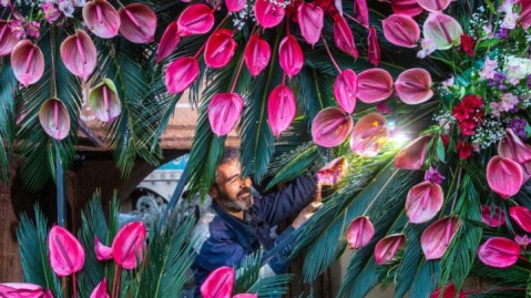 گزارش تصویری/ شهر قم در آستانه نیمه شعبان