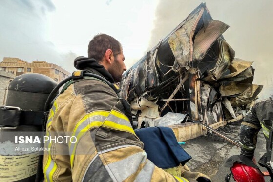 آتش‌سوزی بازار بزرگ جنت‌ - تهران