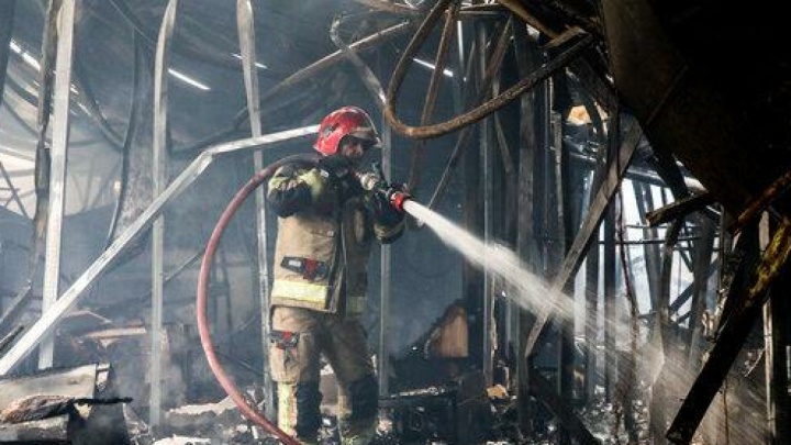 علت حادثه آتش سوزی بازارچه جنت در دست بررسی است