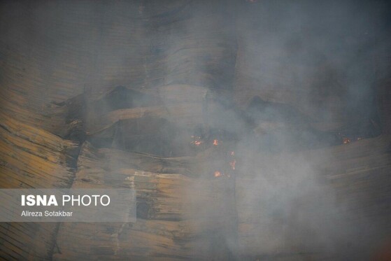 آتش‌سوزی بازار بزرگ جنت‌ - تهران