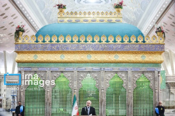 تجدید میثاق رییس و نمایندگان مجلس با آرمان‌های امام راحل