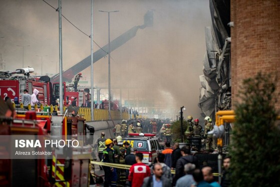 آتش‌سوزی بازار بزرگ جنت‌ - تهران