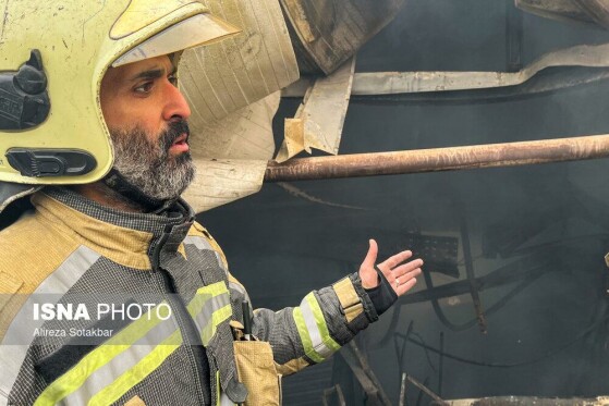 آتش‌سوزی بازار بزرگ جنت‌ - تهران