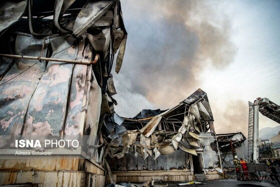آتش‌سوزی بازار بزرگ جنت‌ - تهران