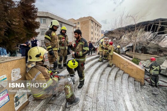 آتشسوزی بازار بزرگ جنت - تهران