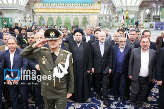 تجدید میثاق رییس و نمایندگان مجلس با آرمانهای امام راحل