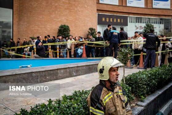 آتشسوزی بازار بزرگ جنت - تهران