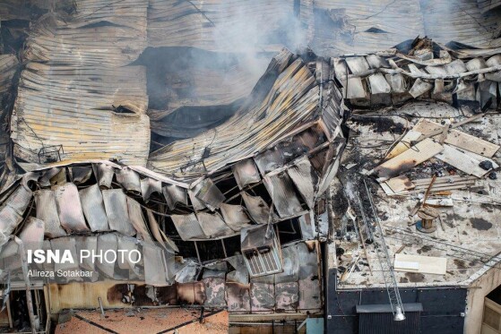 آتش‌سوزی بازار بزرگ جنت‌ - تهران