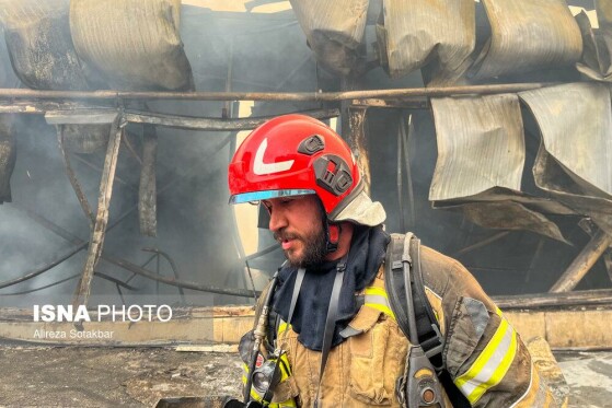 آتش‌سوزی بازار بزرگ جنت‌ - تهران