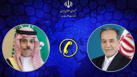 گفت‌وگوی تلفنی وزرای خارجه ایران و عربستان سعودی