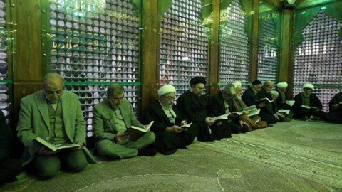 تجدید میثاق رئیس و اعضای مجمع تشخیص مصلحت نظام با آرمان‌های امام خمینی(ره)