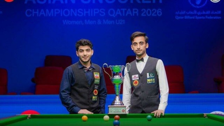 نماینده اسنوکر ایران مدال نقره گرفت